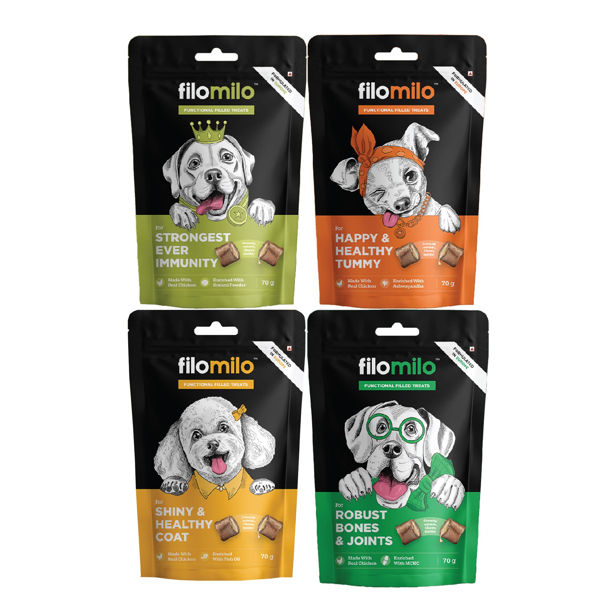 See full amazon price history chart for filomilo Functional Filled Dog Treats Combo of 4 | Dog Nutrition Treats with Power of Brahmi, Ashwagandha, Triphala Powder | Training Treats for Puppy/Adult Dogs filomilo Functional Filled Dog Treats Combo of 4 | Dog Nutrition Treats with Power of Brahmi, Ashwagandha, Triphala Powder | Training Treats for Puppy/Adult Dogs (B0C2CJ5RRP) Amazon Price History, Amazon Price Tracker