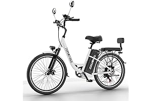 Step-Through Electric Cruiser E-Bike for Adults: The Ultimate Two-Wheeler Adventure