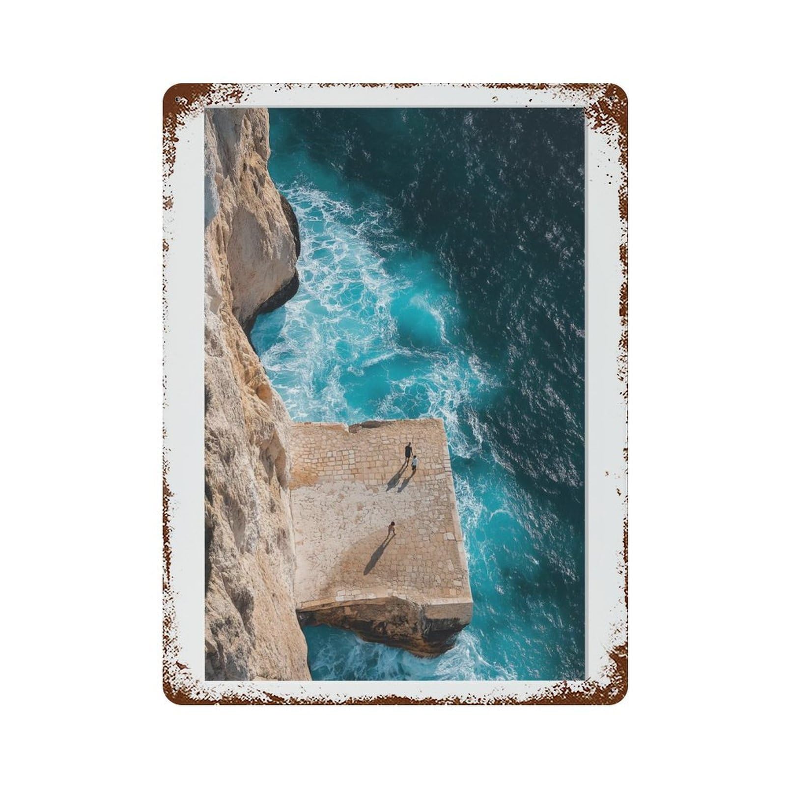 xiaoxiaoshen Landscape Photography S1 Wall Decor Art Metal Tin Poster Modern Home Decor Art Home Bar Shop Decorations Vintage Sign 40x30cm