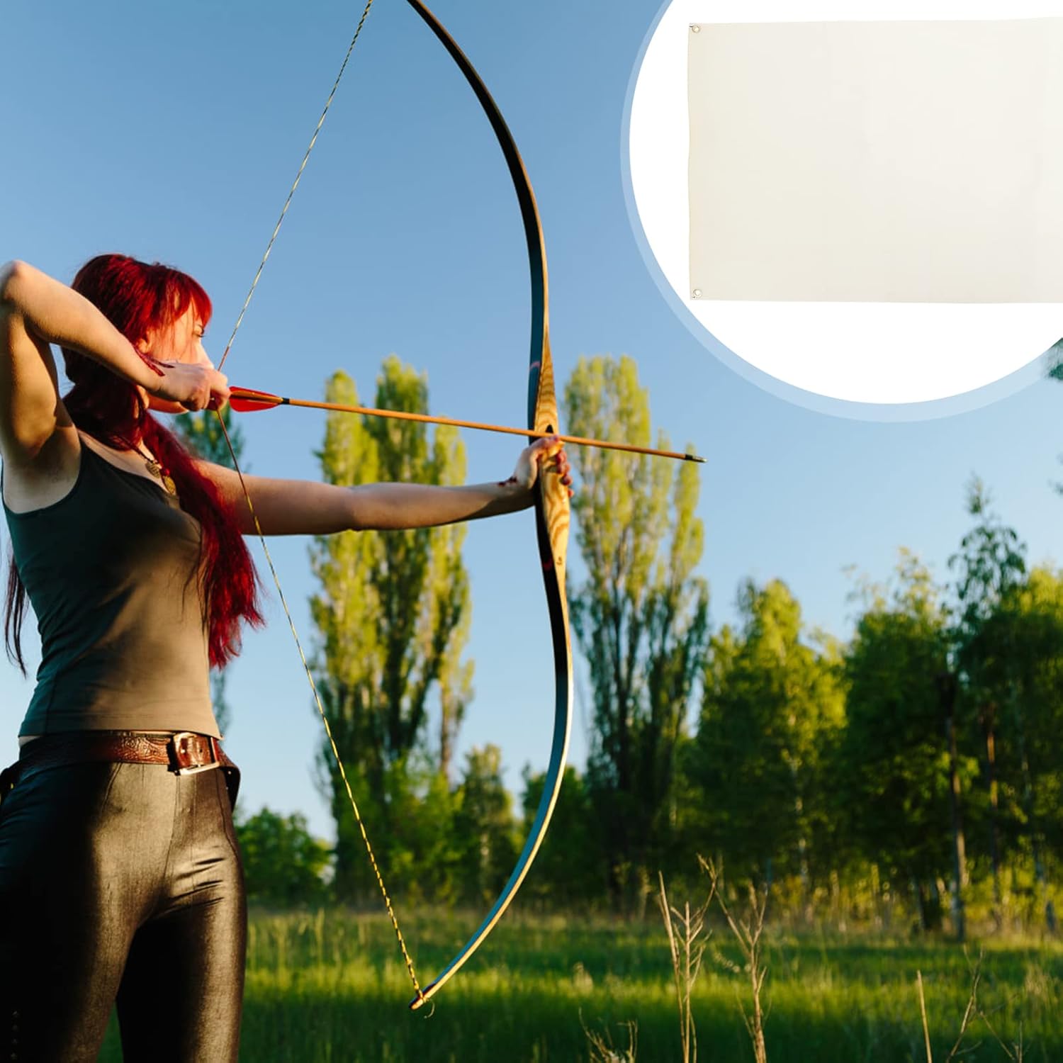 BESPORTBLE Targets Targets Compound Case Backstop Netting Shot Backstop Sports Net Compound Case