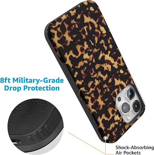 Vista 1091 de Casely Funda para iPhone 15 Pro Jardín Secreto Flores mixtas Funda atrevida Compatible con MagSafe y botón de acción Jardín Secreto Floral