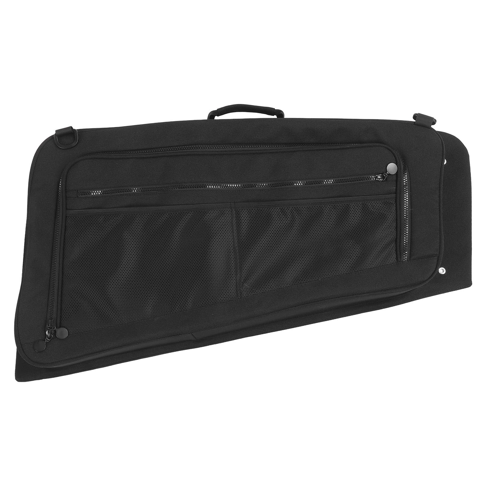 Aramox Bolsa de Almacenamiento para Ventana Trasera de Coche, Tela Oxford 1200D con Ventosas para una Fácil Instalación, Organiza Elementos Esenciales para Viajes por Carretera y Uso Diario (Ventana