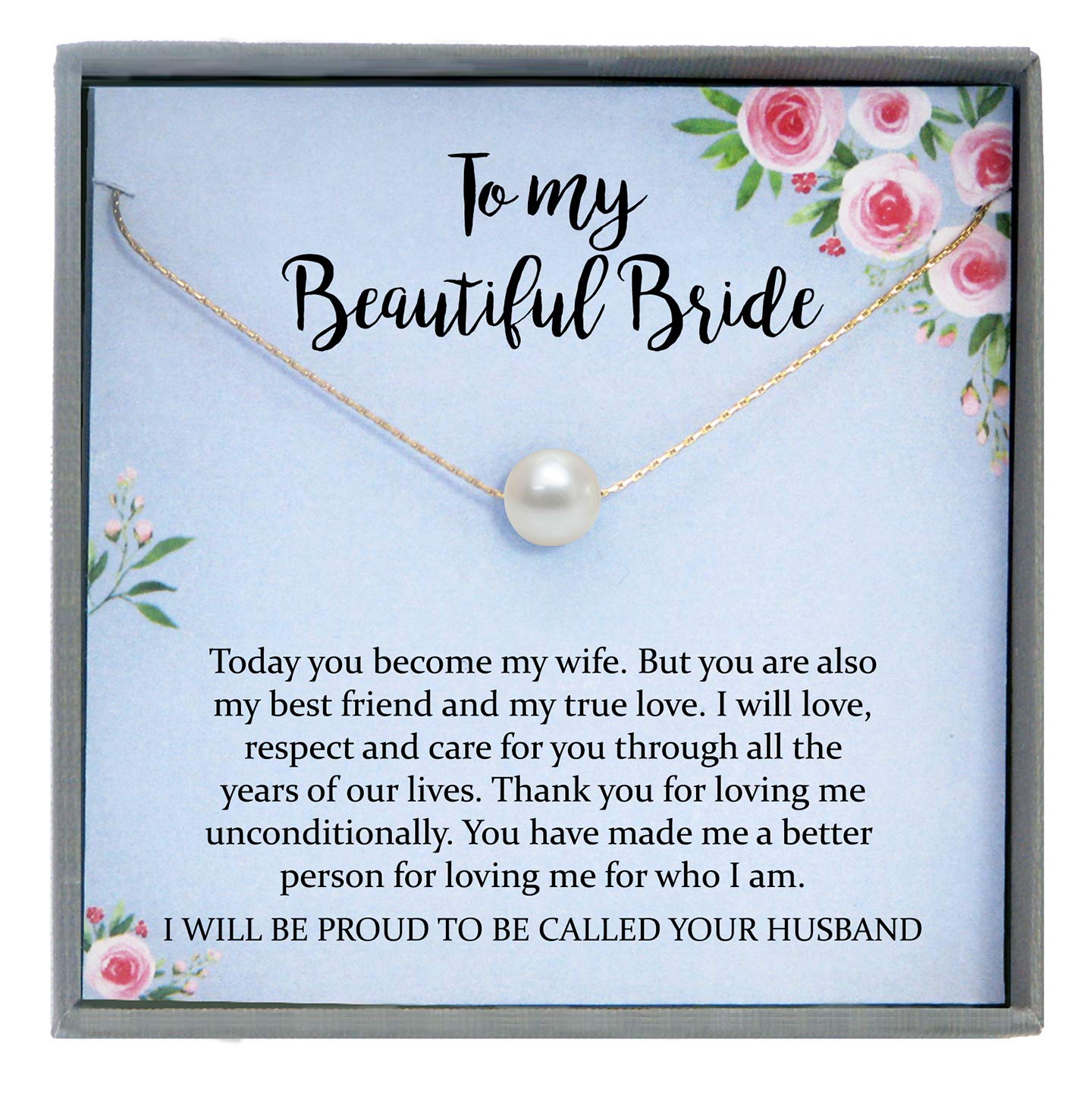 Be Wished Groom to Bride Necklace