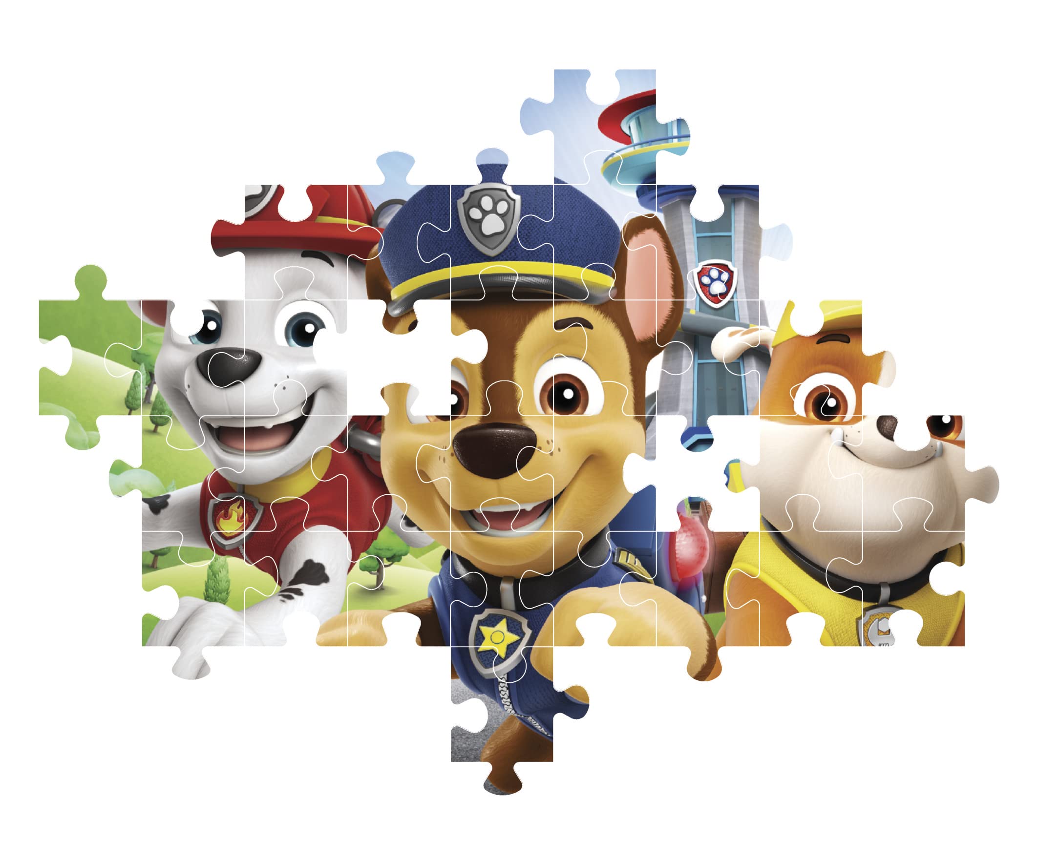 Clementoni - 18097 - Edukit 4 in 1 - Paw Patrol (memo, 2 puzzle da 30
