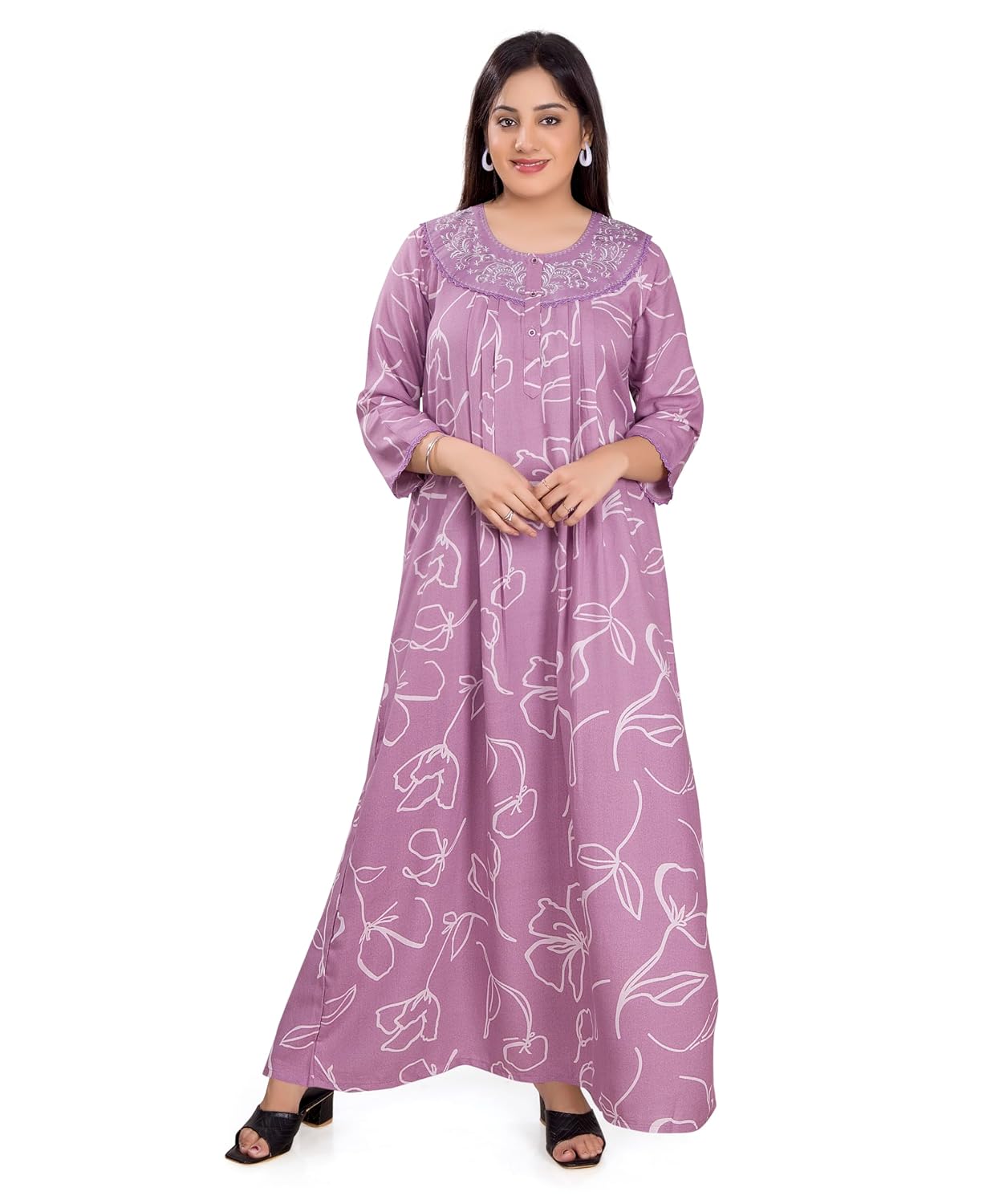 EliteZilla Nighty| Nighty for Women| Nighty for Women Stylish| Alpine Nighty for Women| Nighty for Women Cotton| Night Gow... - Review, Price and Buying Guide