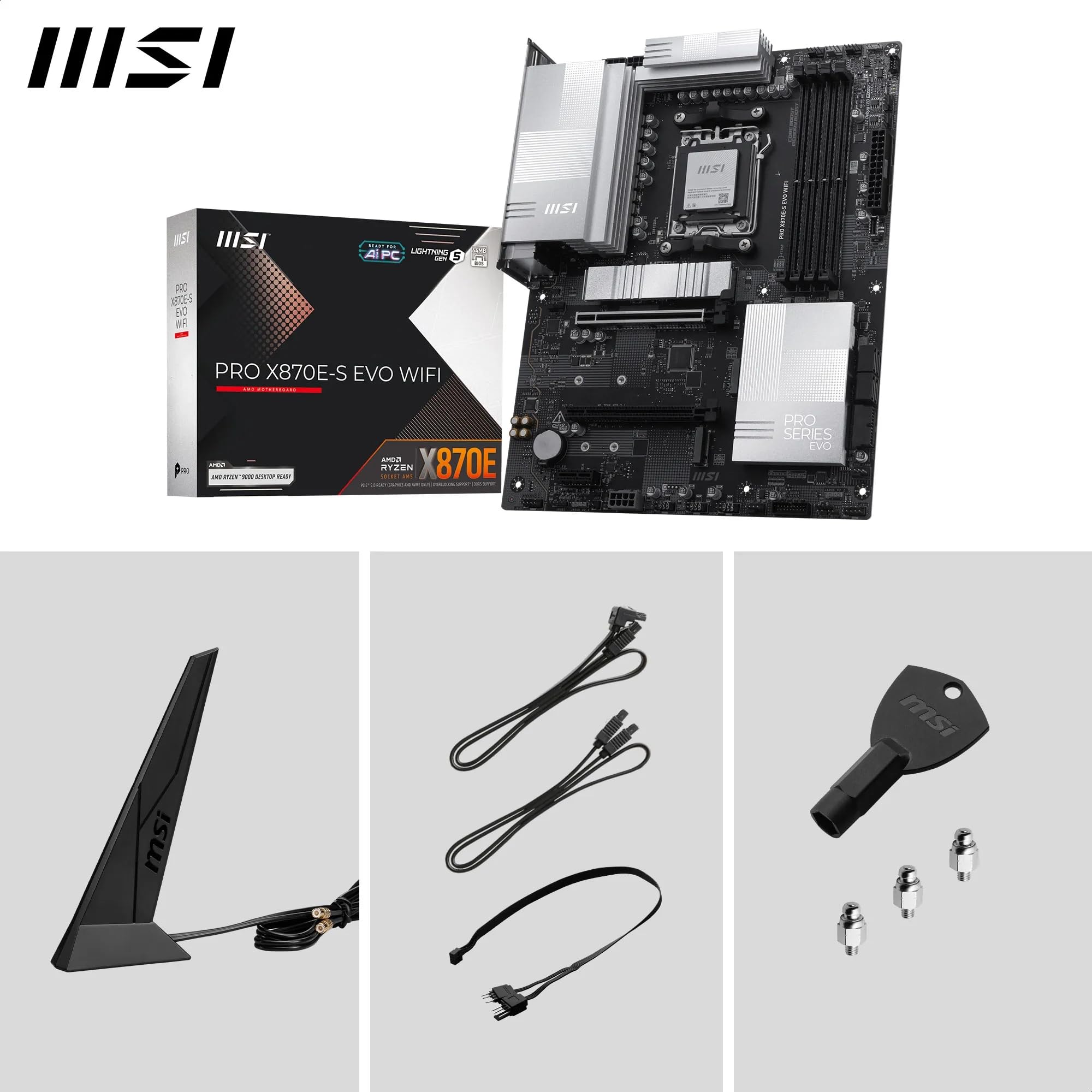MSI PRO X870E-S EVO WIFI (AM5)