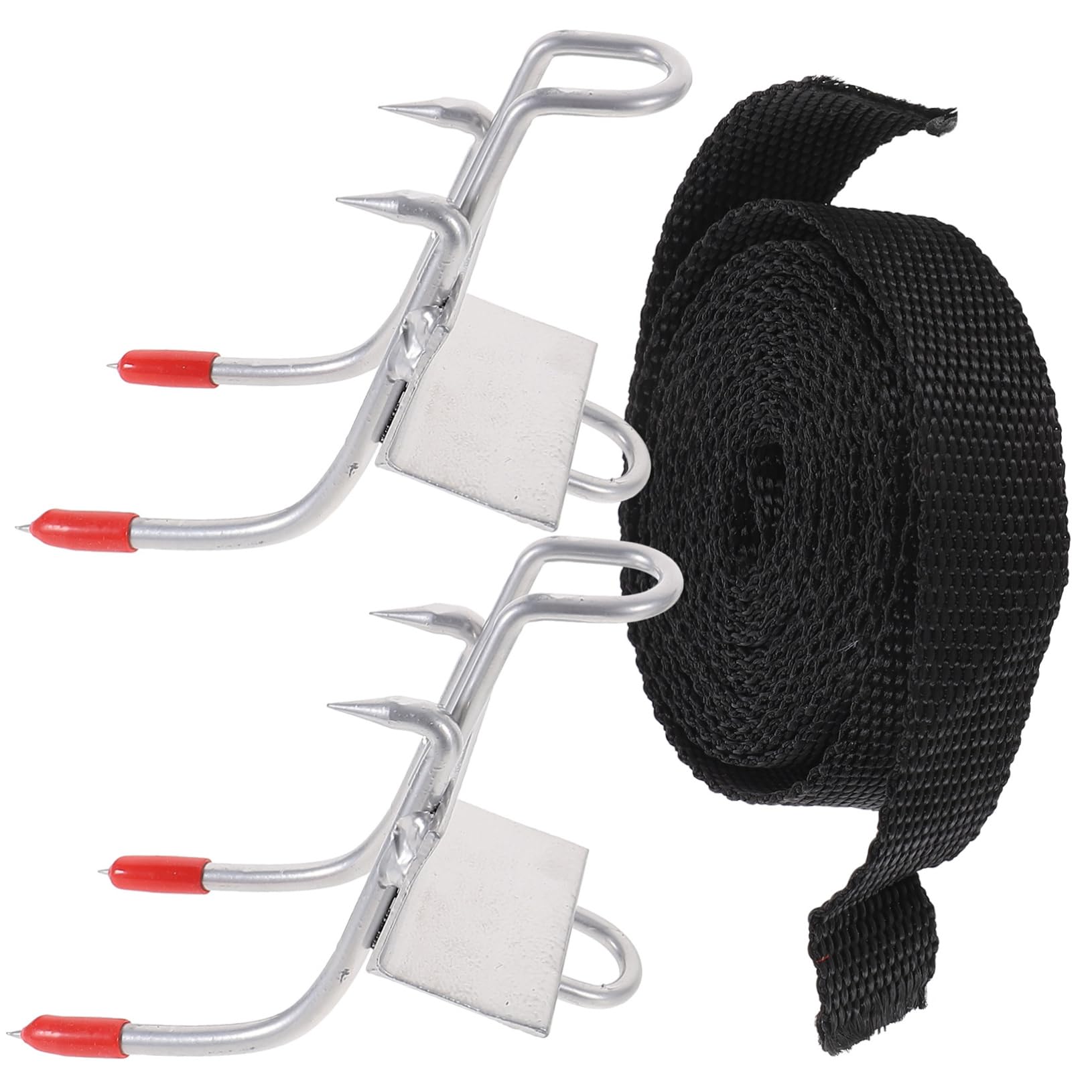 POPETPOP 1pair Tree Climbing Spikes -Skid Design Lightweight Five Claws Climbing Shoes for Safe Hunting Observation and Outdoor Activities Non- Foot Plates for Stability and Comfort