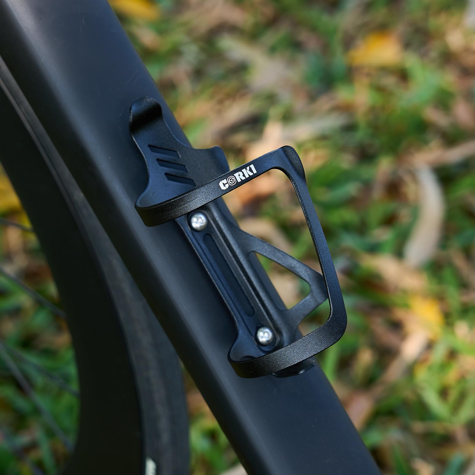Corki Cycles Right Side Load Water Bottle Cage, Side