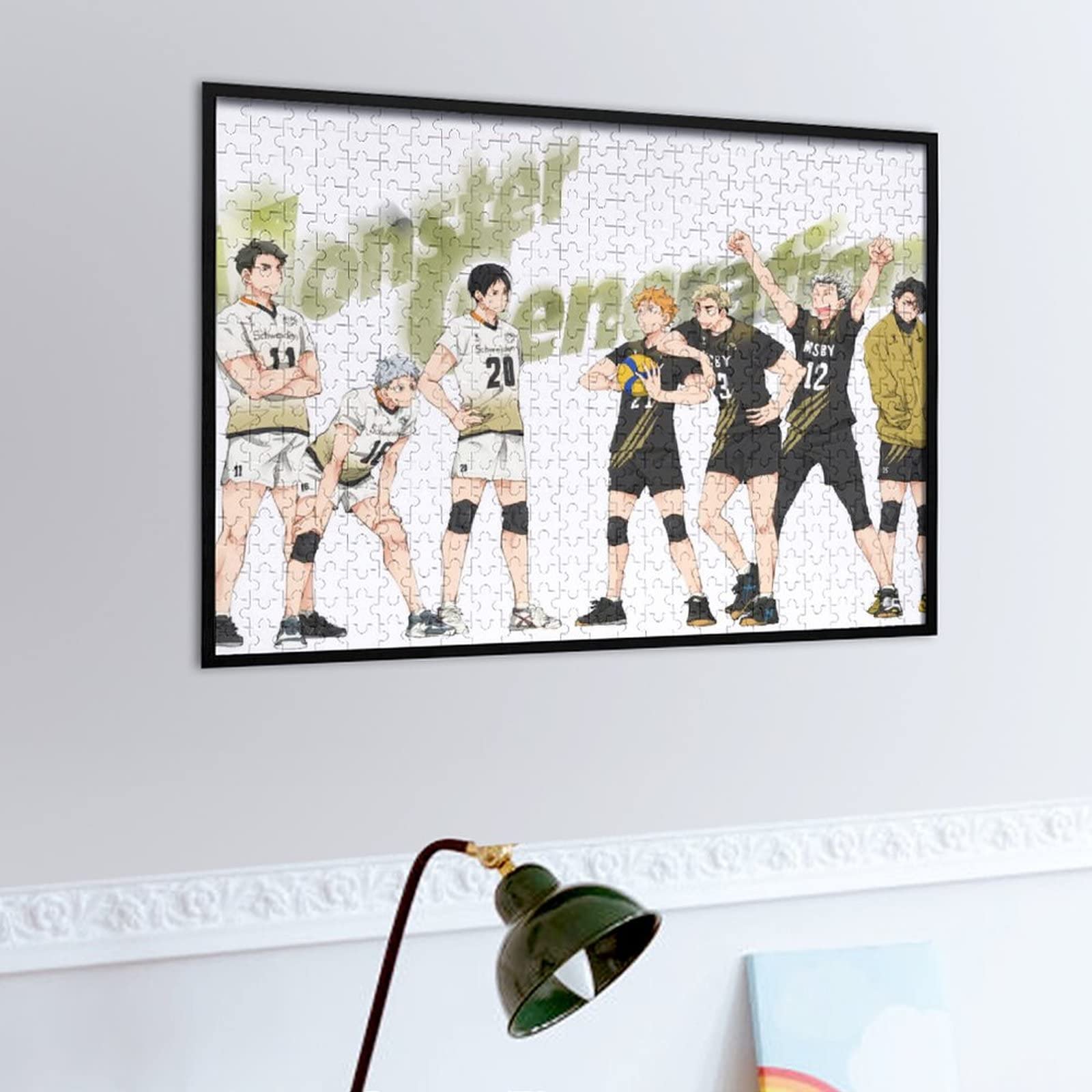 【限定品・完成品】ハイキュー展限定ジグソーパズル 完成品 木製フレーム付き 61XABnyKU5L.jpg_BO30,255,255,