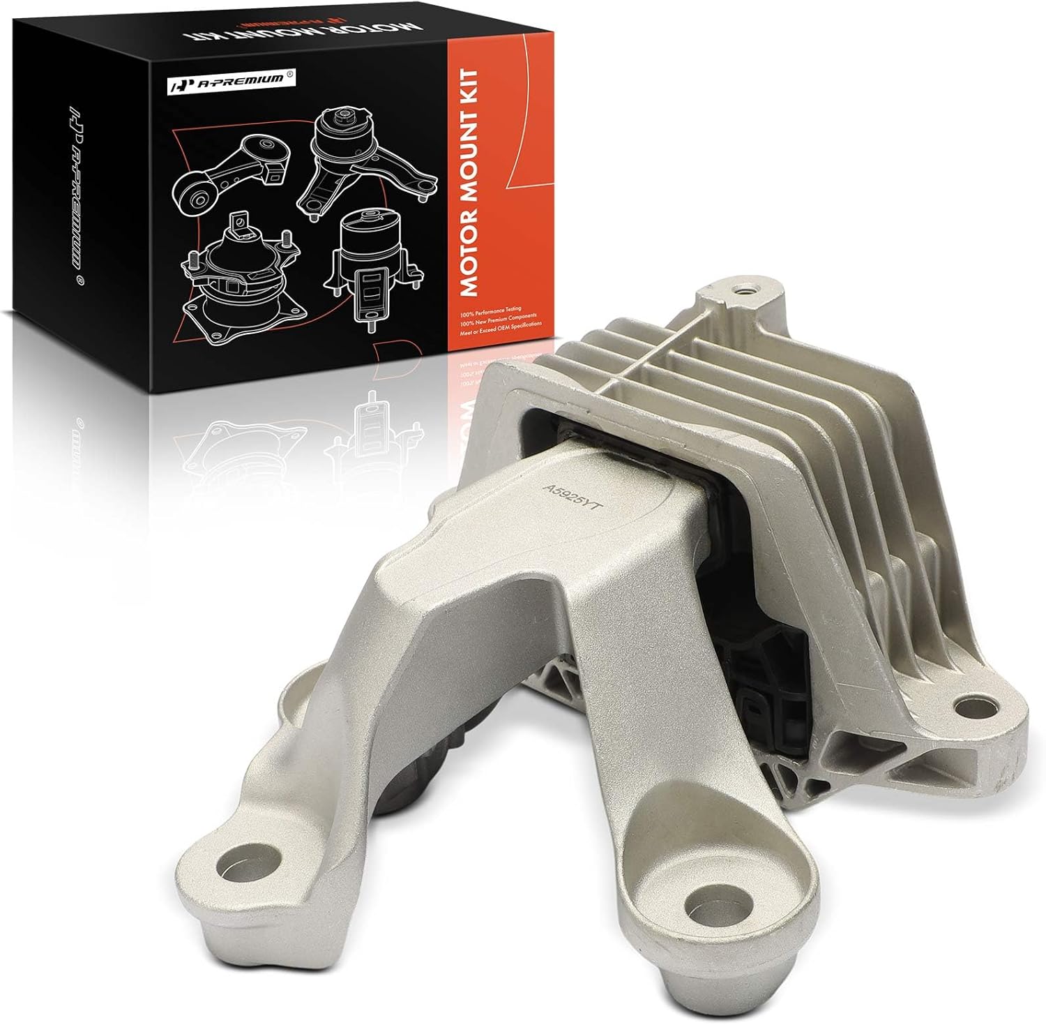 A-Premium Upper Transmission Mount Compatible with Chevrolet Malibu 2016 2017 2018, 1.5L, Automatic Transmission