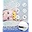 babygoal Baby Pacifier Clips 8 Pack, Pacifier Holder Clips Fits for Most Pacifier and Binkies-Neutral Color 8PS45