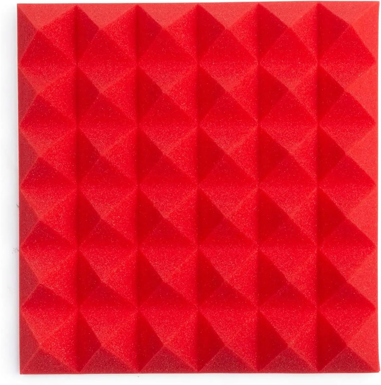 Espuma acústica piramidal, tratamiento de aislamiento absorción a prueba sonido, almohadilla estudio, pegatina paneles pared Para amortiguar el sonido(24PCS)