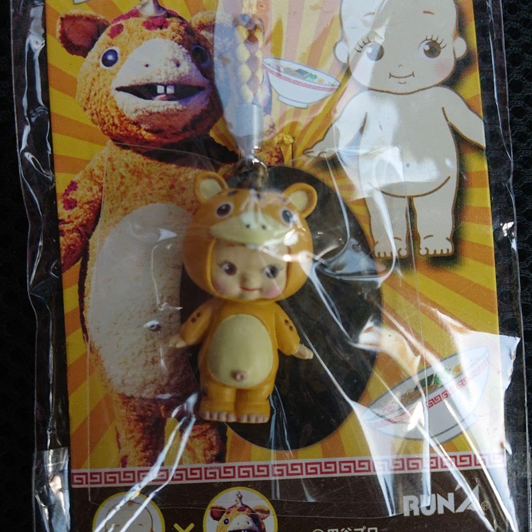 ローズオニールキューピー×ゴジラ キュージョン根付