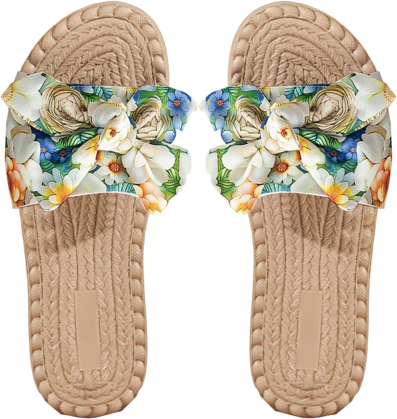 Verdusa women bowknot sandals summer slides comfortable dressy casual.