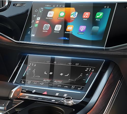 Miniatura 7 de Karltys Paquete de 2 protectores de pantalla para Mazda 32020-2024 CX-30 de 8.8 pulgadas, accesorios protectores de vidrio templado CX30, cubierta