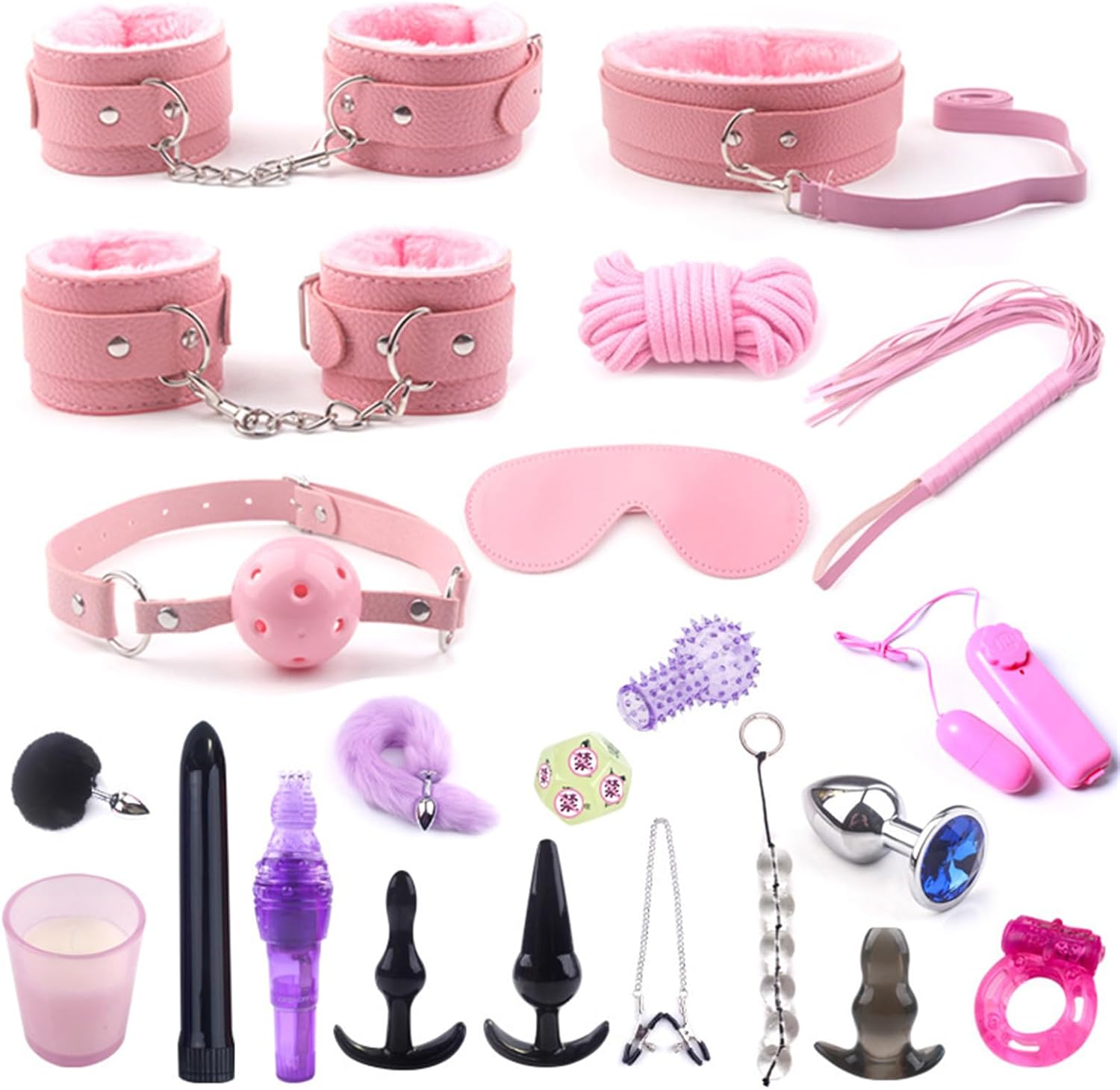 Sex Bondage Gear & Accessories with Restraint System Adjustable Bondage Set for Couples Sweaters PD-01102