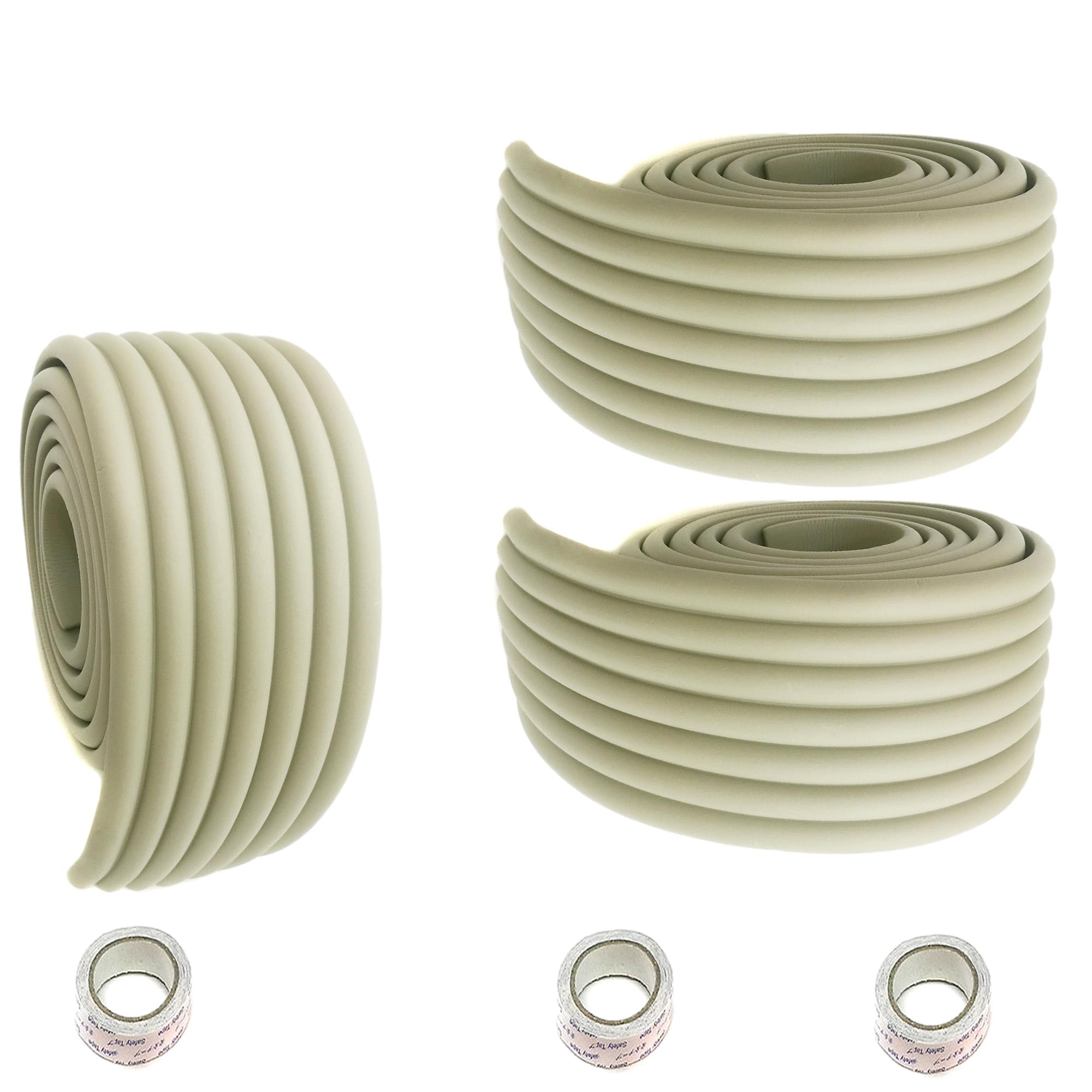 HIMRY Universal Protector Espuma, 200cm x 80mm x 8mm Multiusos anticolisión Protección Espuma Rollo para Bebés niños, No Tóxico, Seguridad Protectores Superficie & Bordes, Rosado, KXD7002-pink — view 17