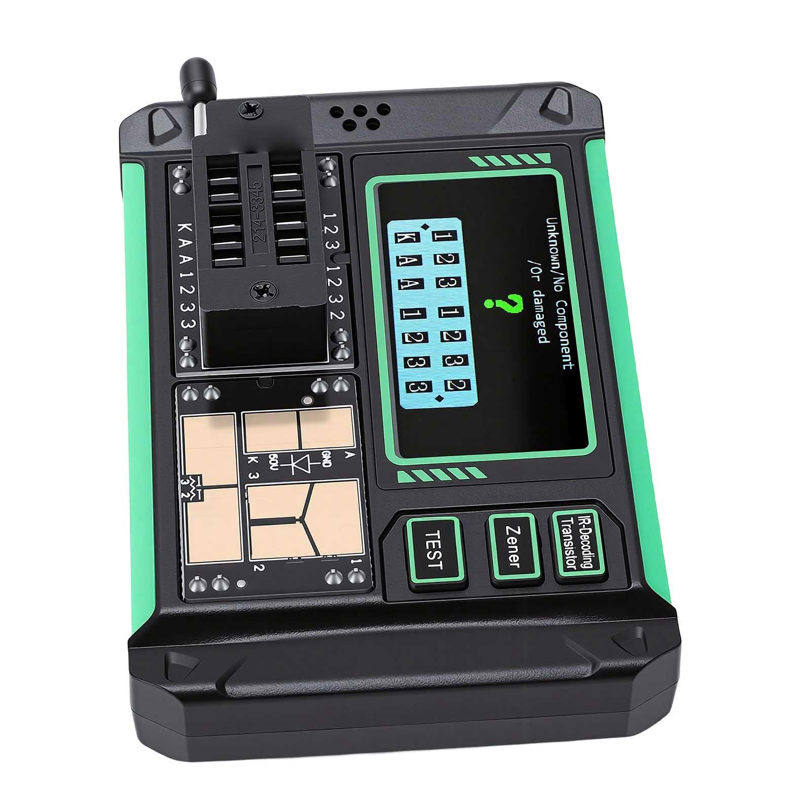 Sorandy Probador de Transistores Identificación Automática Pantalla de