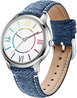 Bisley Fashion Analog Watch for Women Colorful Roman Numerals Watch Waterproof