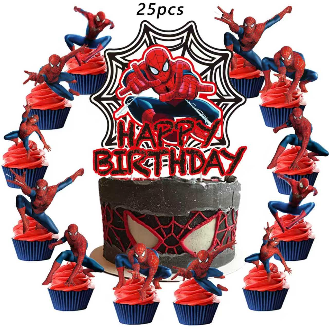 Spidey Birthday Party Supplies - 51PCS Kit -4 Spidey Birthday Party Supplies - 51PCS Kit -4