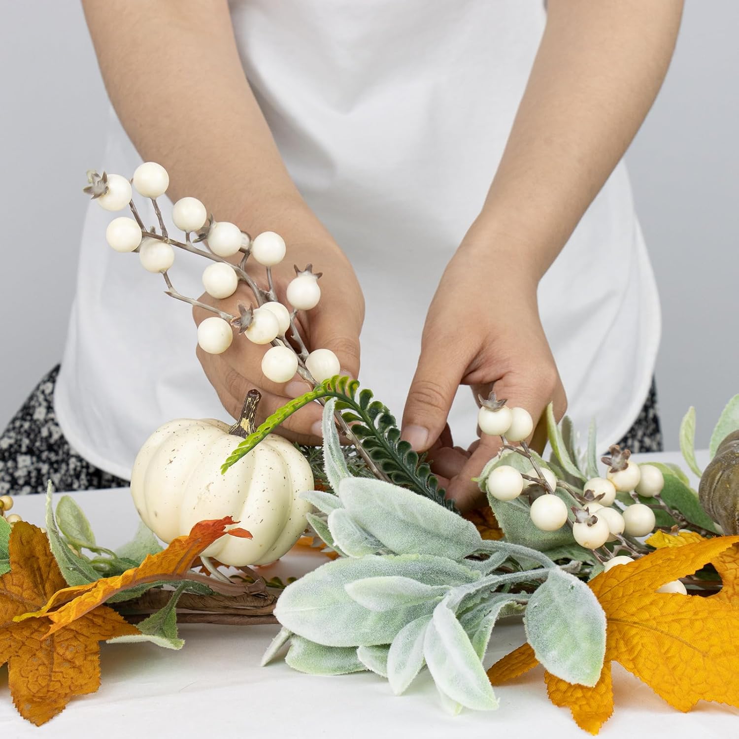 6 FT Fall Garlands Fall Garland Thanksgiving Garland Pumpkin Garlands