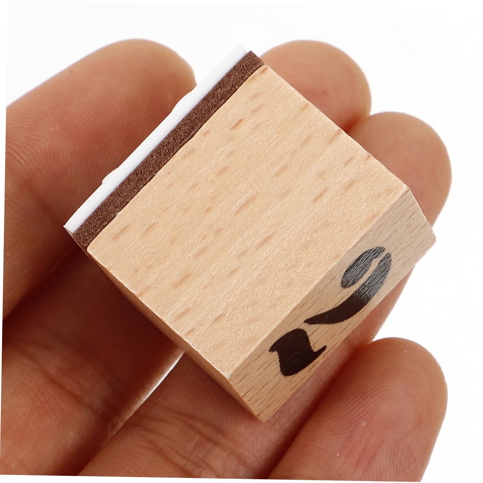SEWACC 5sätze Holzstempel Multifunktionale Zahlenstempel Für Scrapbooking Journaling Vintage Design Für Karten Handwerk Persönliche Projekte Praktische Und Langlebige Stempel Für