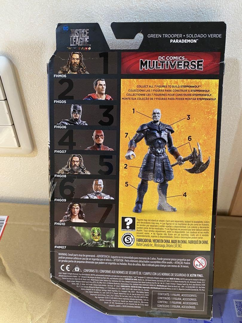 4個 マーベルレジェンド dcマルチバース パラデーモン マクファーレントイズ 4個 マーベルレジェンド dcマルチバース パラデーモン マクファーレン