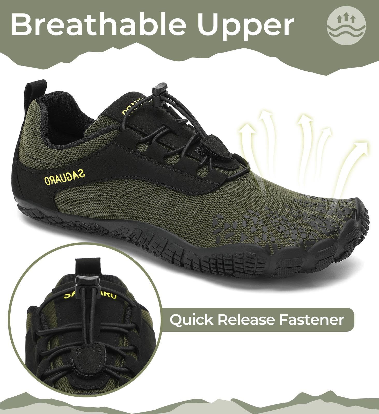 SAGUARO Barefoot Zapatos de Agua Hombre Mujer Zapatillas de Deporte