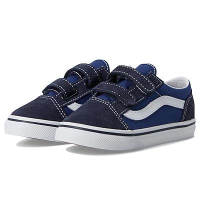 Vans Kids Old Skool V Core (Toddler) Kids Shoes Navy