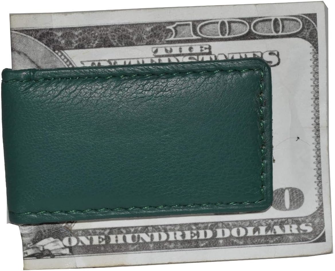Leather Money Clip Wallet