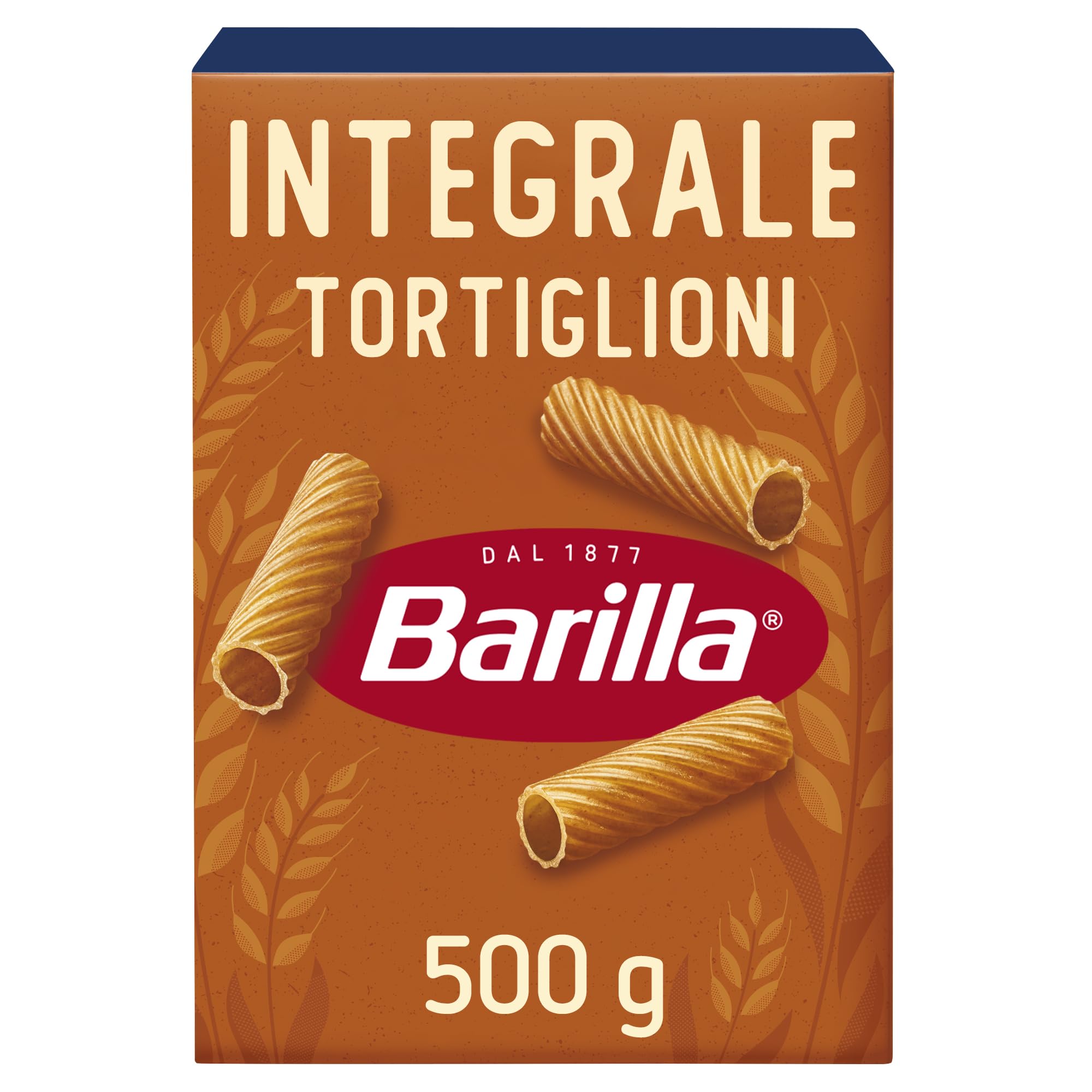 Barilla Pasta Tortiglioni Integrali, Integrale, 500 g