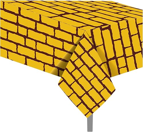 Miniatura 207 de CC HOME 1 pieza de mantel de plástico para fiesta de los 90 de 54 x 87 pulgadas de largo, mantel vintage retro de los 90 de hip hop, tema de 1990