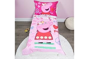Peppa Pig Be Nice & Kind 4 Piece Toddler Bedding Set