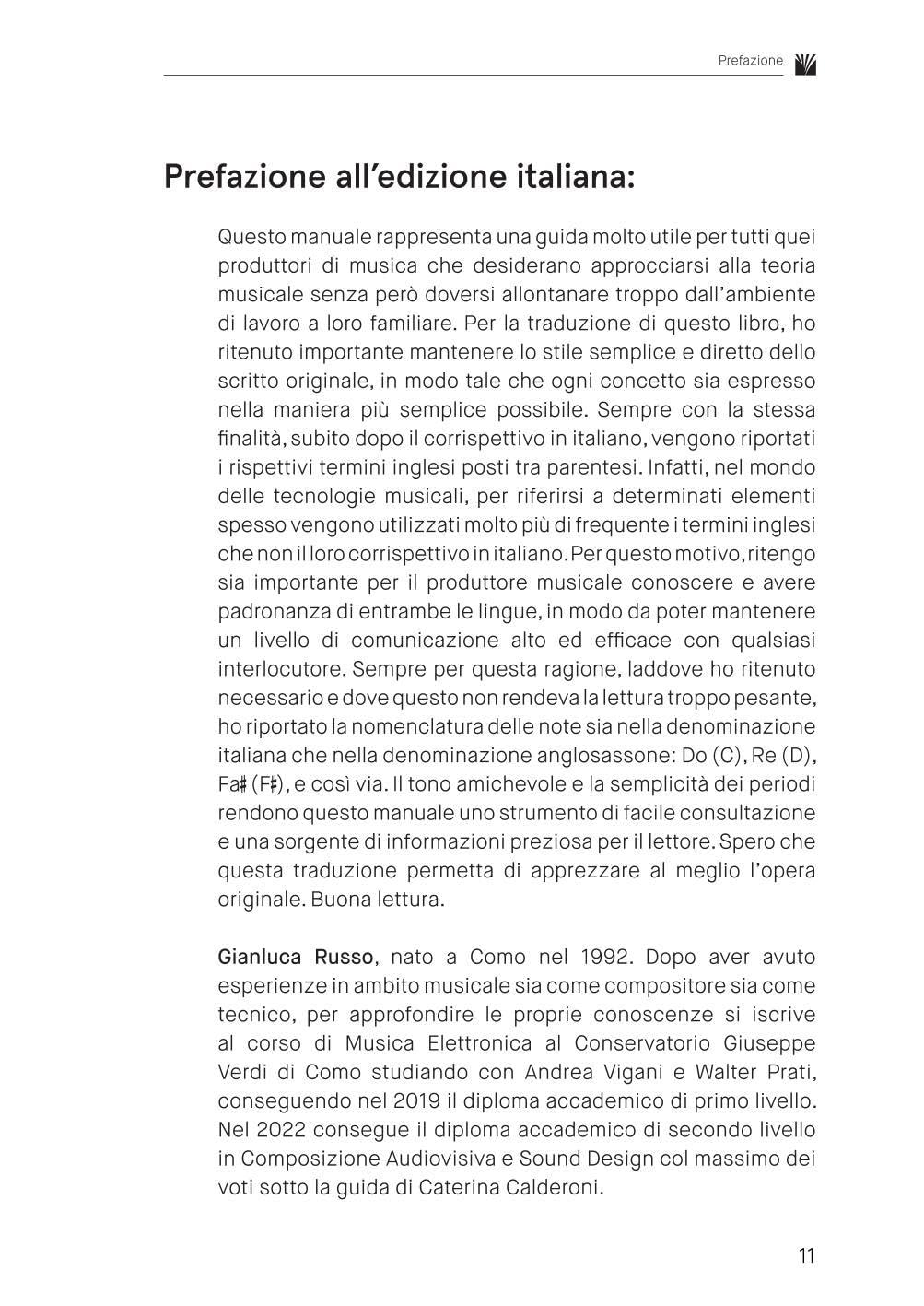 Teoria musicale per produttori di musica elettronica. Guida pratica per il producer: armonia, successioni di accordi e struttura delle canzoni utilizzando il piano roll.