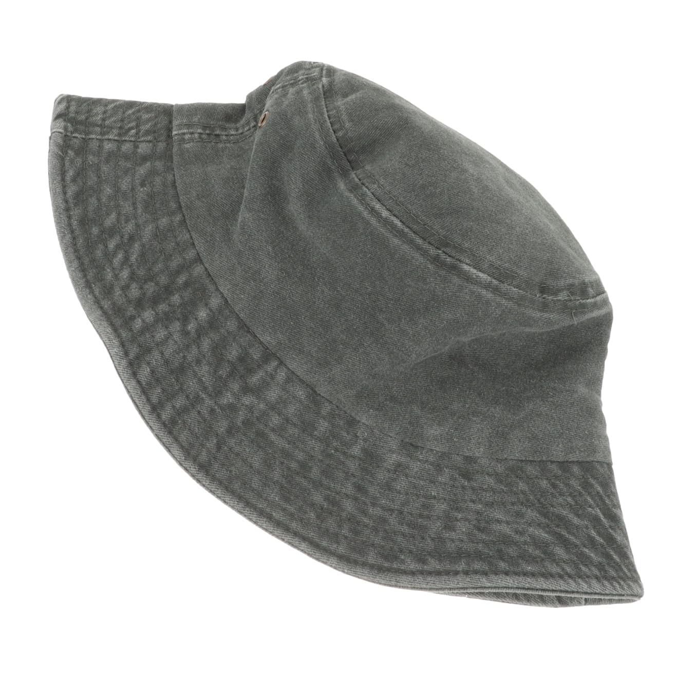 Beavorty Cappello di Denim a Crema Solare Bordo Spiaggia Secchio barcaiolo Cappello a Secchiello con Rana Cappello a Secchiello Cucito Cappelli per Uomo Cappello Estivo Lavaggio in Cotone