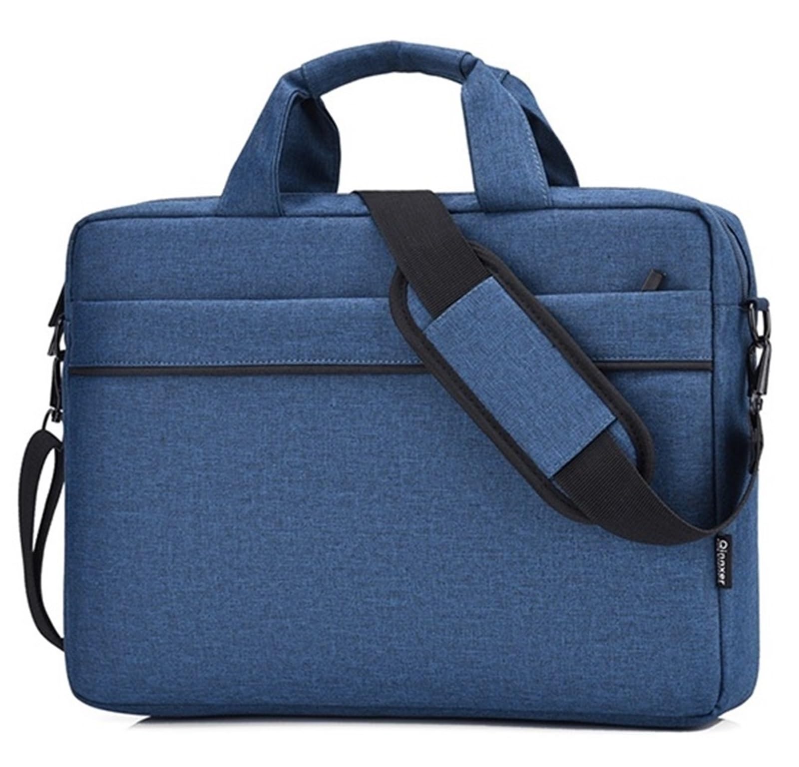Porta Documenti Borsa Universale for Laptop da 14, 15,6 e 16 Pollici, Borsa for Computer, Borsa a Tracolla, Valigetta Borsa Notebook(Blue,15.6-inch)