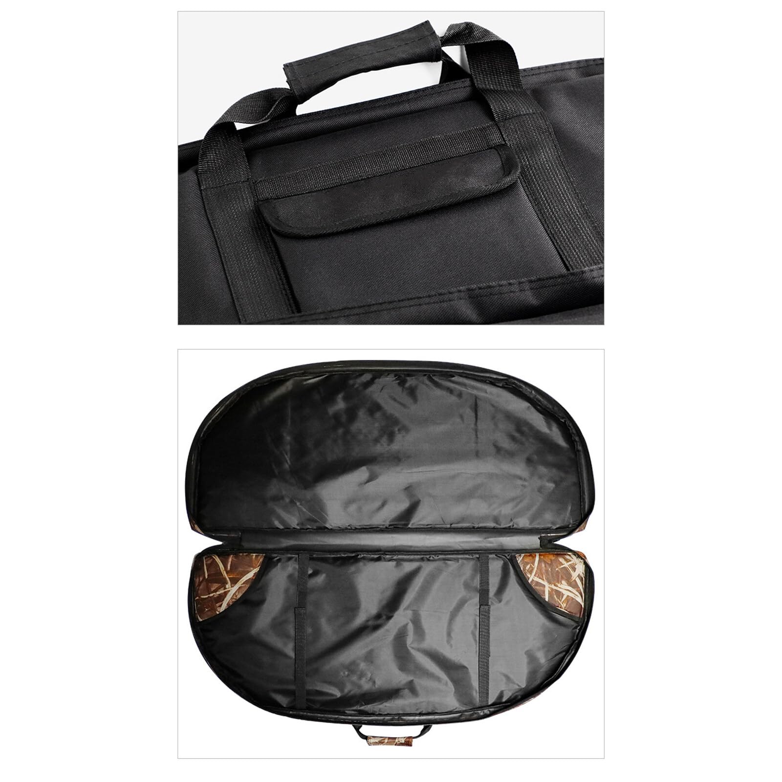 Bolsa de transporte de arco compuesto de múltiples bolsillos con bolsillo de flecha para caza