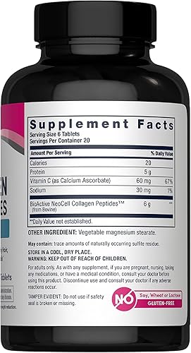 Miniatura 10 de NeoCell Súper colágeno  C tabletas 6000 mg DE12896 250 1 1