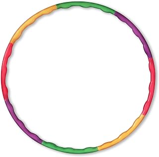 Playnxt Kids Happy Hoops Junior Hula Hoop for Kids (Age 4+), 8 Detachable Pieces for Adjustable Size, Exercise & Play Ring... Price In India