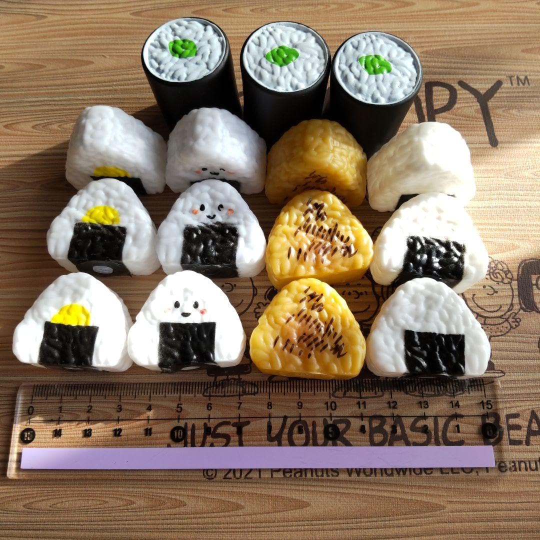 Amazon.co.jp: ソフビ おにぎり おままごと 人形すくい 祭 おもちゃ