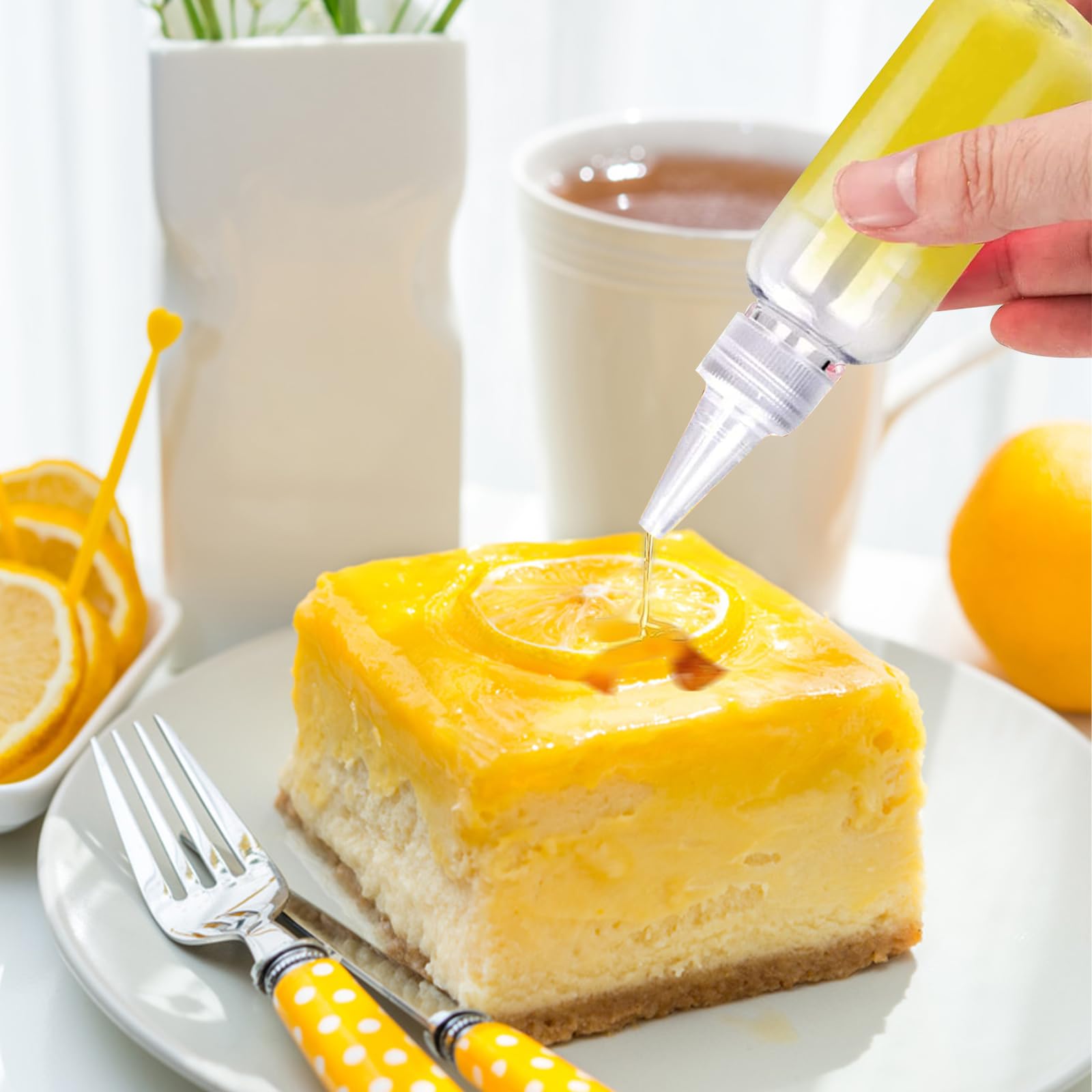 12 Bottigliette Squeeze Da 20ml - Trasparenti Con Tappo, Ideali Per Salse, Oli, Cosmetici E Liquido Fai Da Te - Foto 11