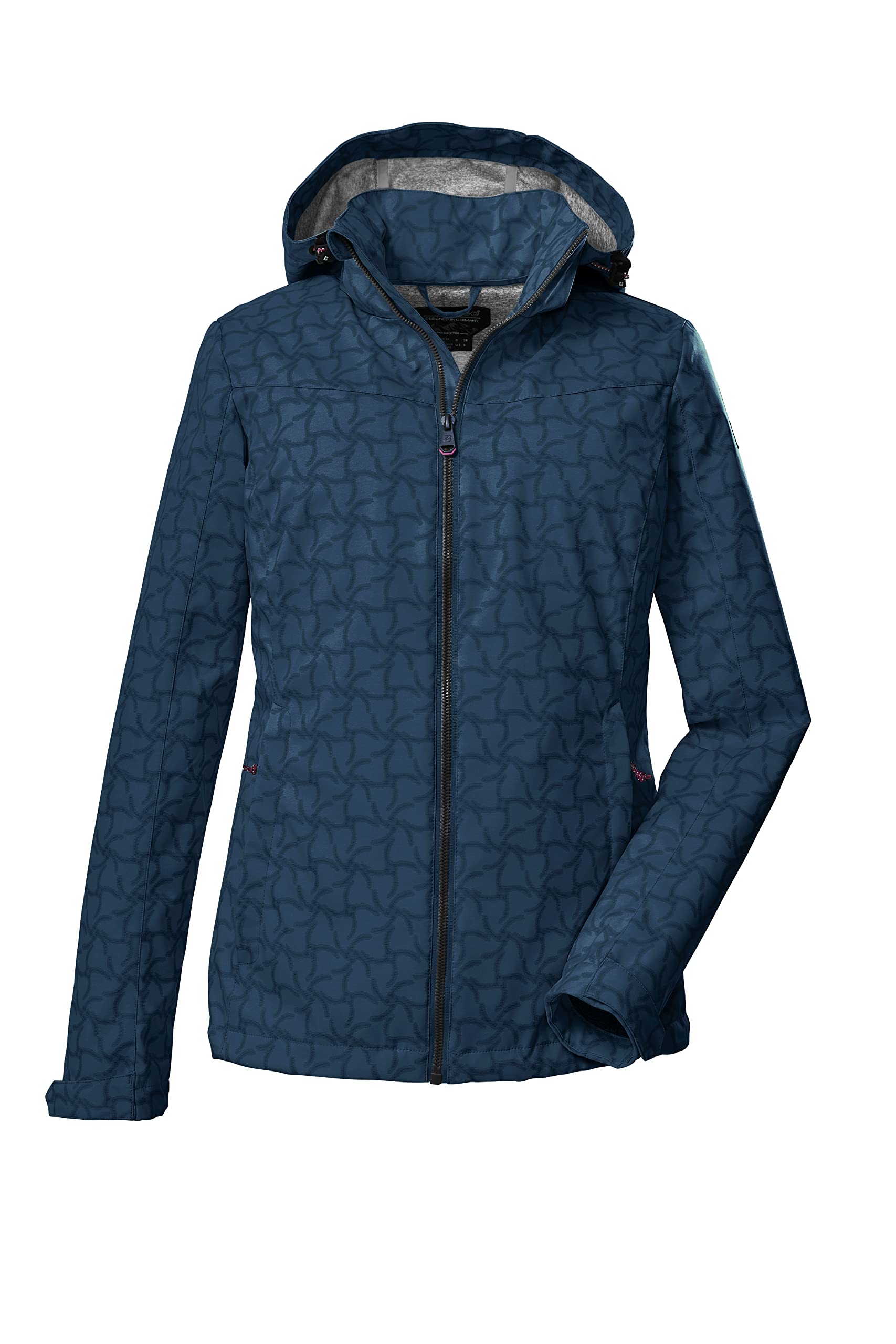 Killtec Kurtka softshell/kurtka outdoorowa z odpinanym kapturem Kobiety Kos 90 Wmn Sftshll Jckt