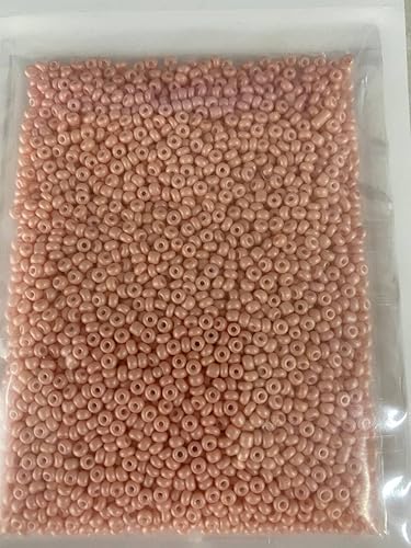 Miniatura 9 de ORNSHIZI Cuentas de semillas rosas de piel de 0.079 pulgadas 120, 1.76 onzas aproximadamente 5000 cuentas de semillas para hacer pulseras de
