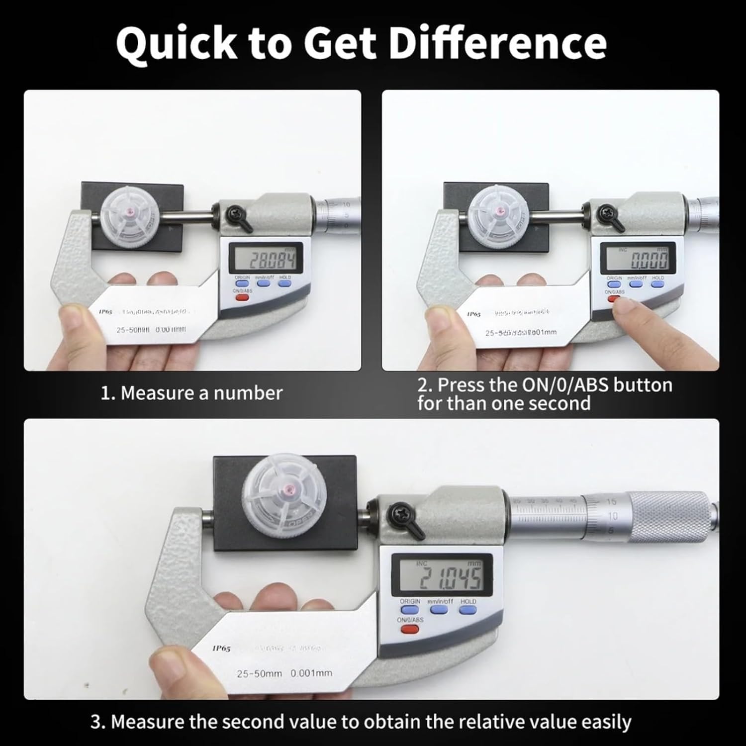 Micrometer 0-25mm 0.001mm(75-100mm)