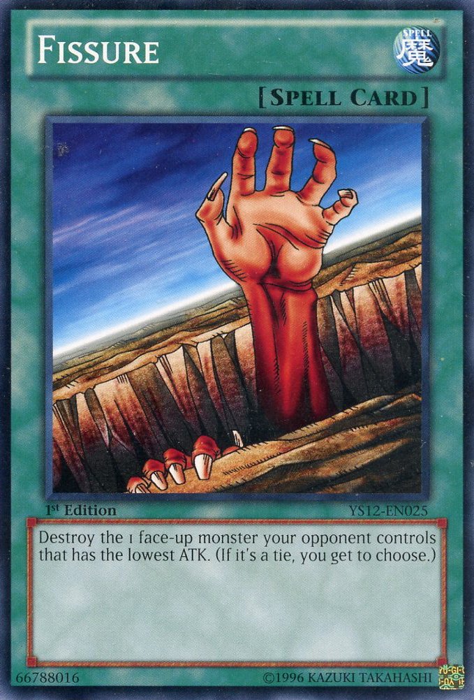 Amazon.co.jp: 遊戯王 英語版 Fissure (YS12-EN025) - Starter Deck