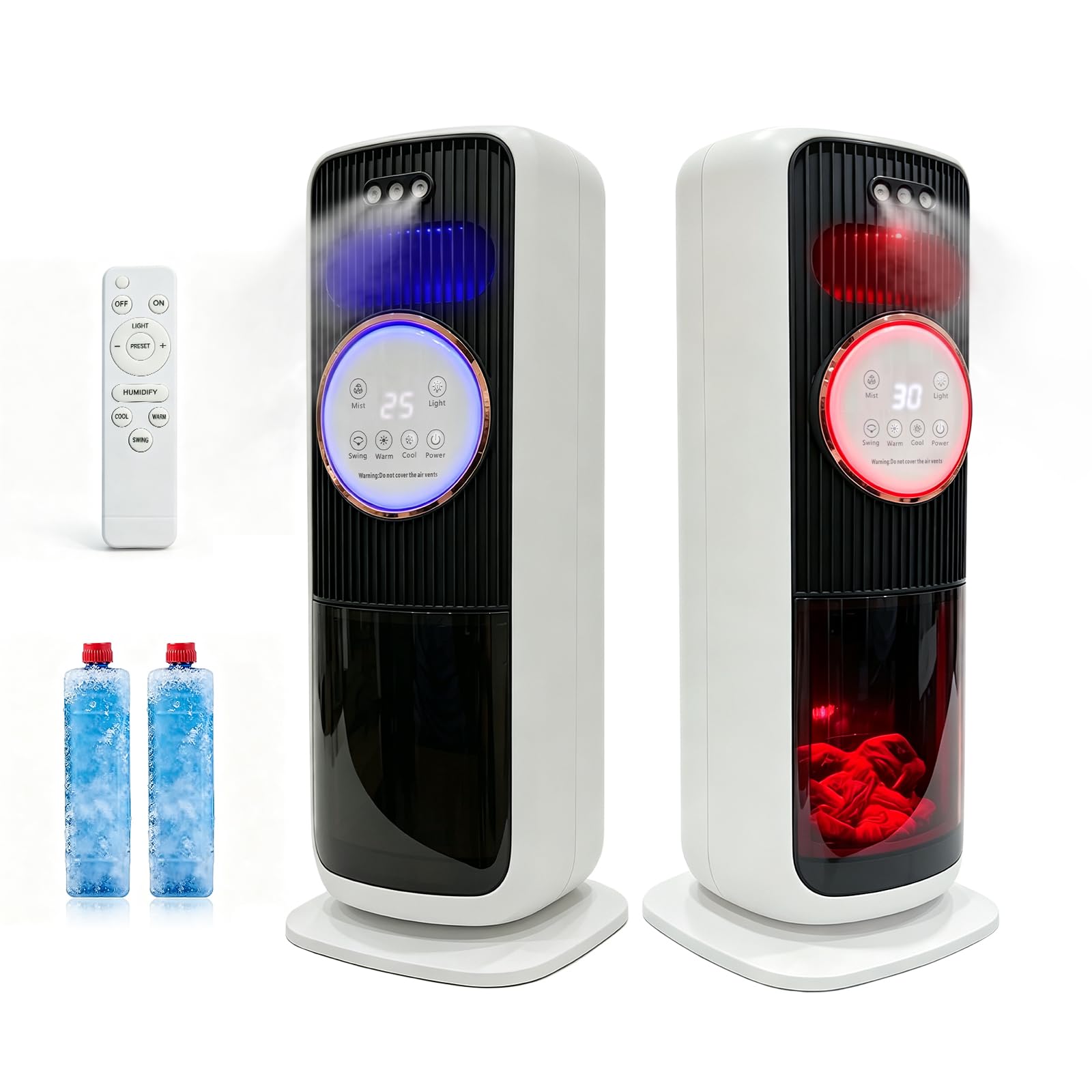 Luftkühler Mit Wasserkühlung 5-in-1heizlüfter ventilator verdunstungskühler