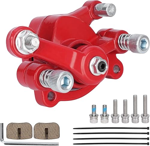 Miniatura 1 de RUTU Pinza de freno de disco delantero con pastillas de freno compatible con Motovox MBX10 MBX11 MM-B80-BR 80CC 2.5HP Moto Classic CT100U CC100X