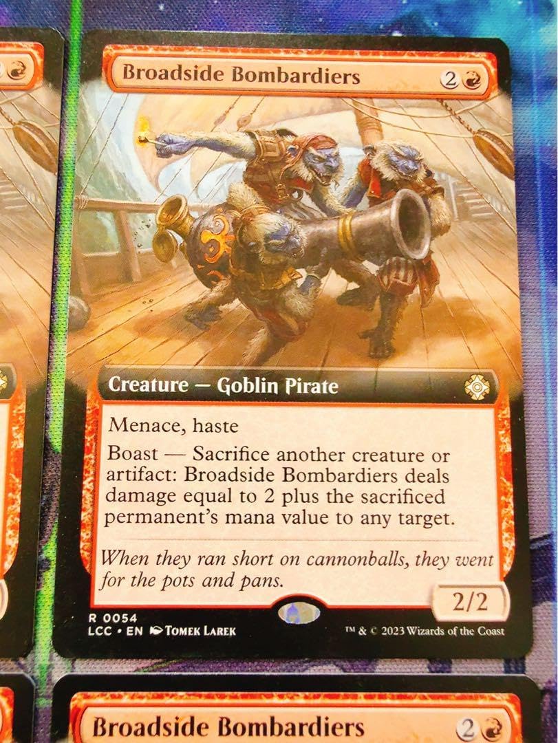 MTG 舷側砲の砲撃手 MTG 舷側砲の砲撃手 英語 4枚セット