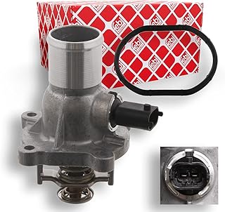 Febi Thermostat with Gasket for Astra H G Vectra C Insignia A