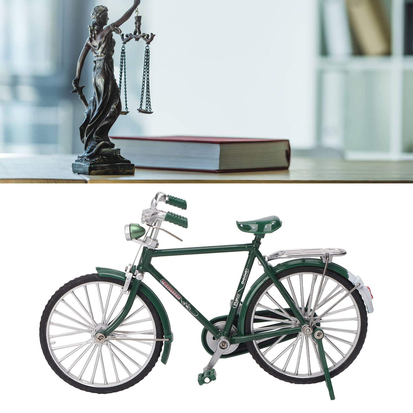 HERCHR Ornements De Vélo, Artisanat De Bureau Vintage en Métal, Modèle De Vélo Rétro, Décoration De Vélo Miniature pour Garçons Et Filles, Amateurs De Vélo